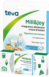 MILL&JOY TEVA 20 COMPRESSE MASTICABILI - Farmapanda Srl
