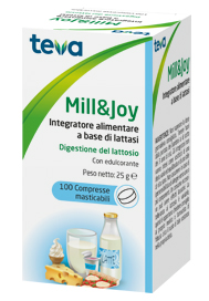 MILL&JOY TEVA 100 COMPRESSE MASTICABILI - Farmapanda Srl