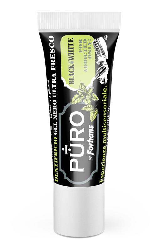 FORHANS BLACK4WHITE DENTIFRICIO 12 ML - Farmapanda Srl