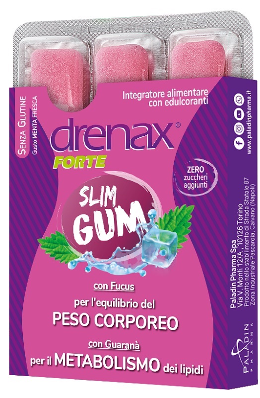 DRENAX SLIM DIMAGRANTE 9 GUM - Farmapanda Srl