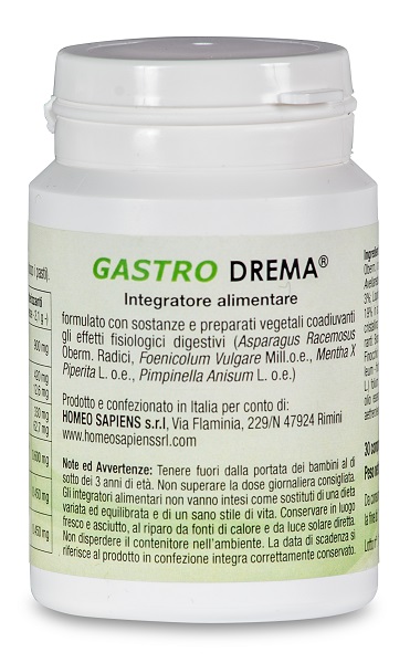 GASTRO DREMA 30 COMPRESSE 21 G - Farmapanda Srl