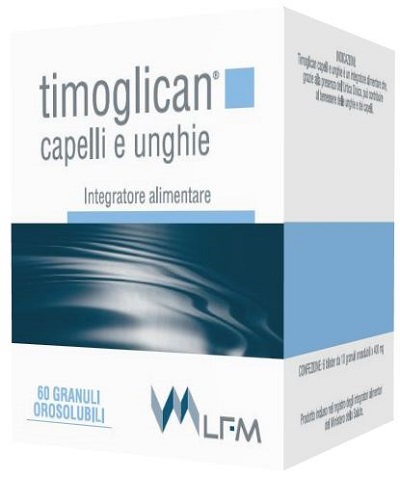 TIMOGLICAN CAPELLI E UNGHIE 60 GRANULI 24 G - Farmapanda Srl