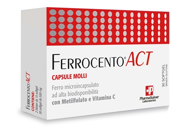 FERROCENTO ACT 30 CAPSULE MOLLI - Farmapanda Srl