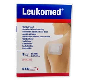 LEUKOMED MEDICAZIONE POST-OPERATORIA IN TESSUTO NON TESSUTO 7,2 X 5 CM - Farmapanda Srl