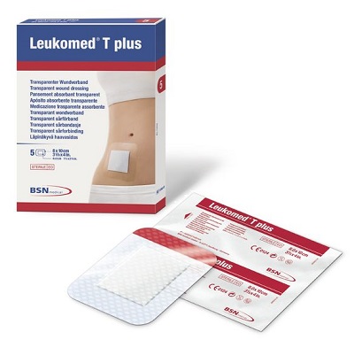 LEUKOMED T PLUS MEDICAZIONE POST-OPERATORIA TRASPARENTE IMPERMEABILE 7,2 X 5 CM - Farmapanda Srl