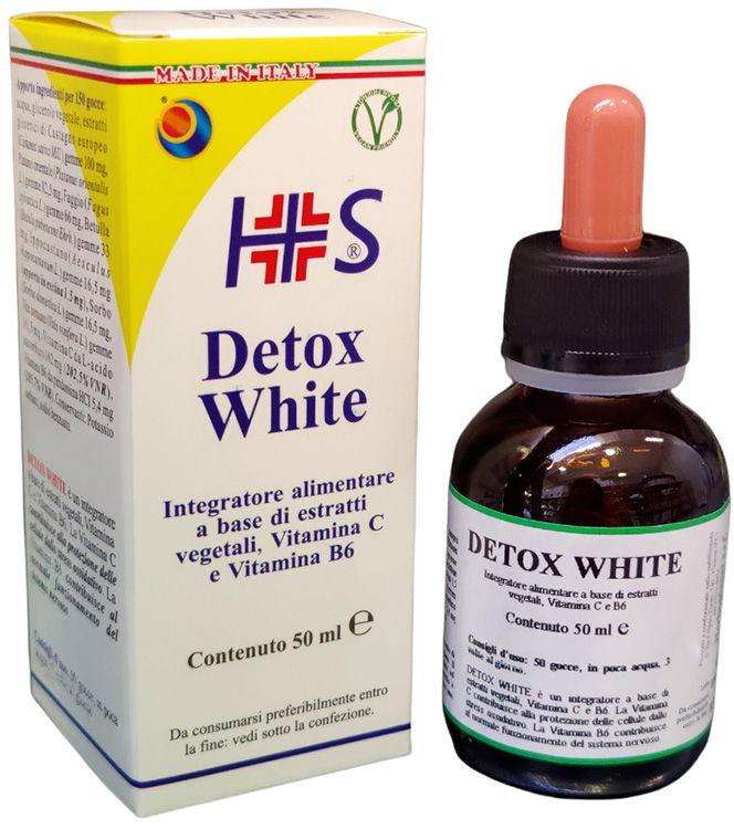 DETOX WHITE GOCCE 50 ML - Farmapanda Srl