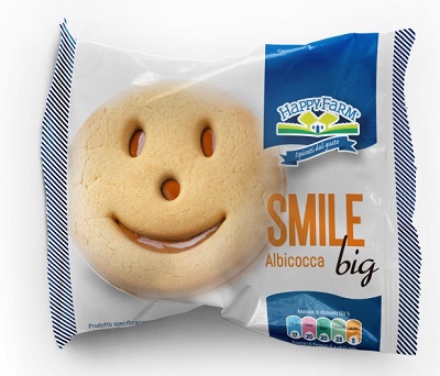 HAPPY FARM SMILE BIG ALBICOCCA 70 G - Farmapanda Srl