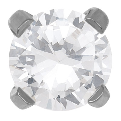 SYSTEM75 ZIRCONE CUBICO 4MM ACCIAO - Farmapanda Srl