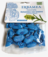 CARAMELLE BALSAMICHE CON ERISIMO 50 G - Farmapanda Srl