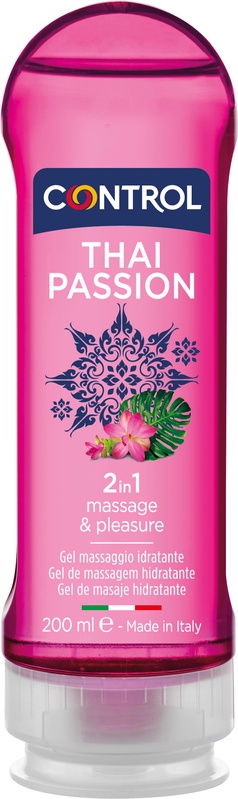 CONTROL GEL PER MASSAGGI THAI PASSION 200 ML - Farmapanda Srl