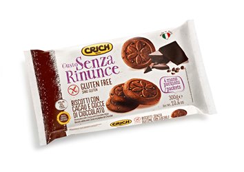 GUSTO SENZA RINUNCE BISCOTTI CACAO E GOCCE DI CIOCCOLATO 300 G - Farmapanda Srl