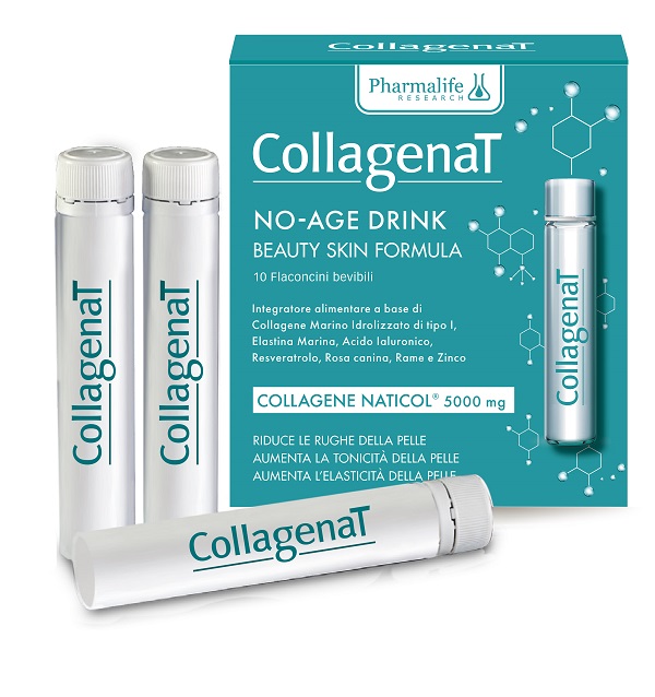 COLLAGENAT NO-AGE 10 FLACONCINI 25 ML - Farmapanda Srl