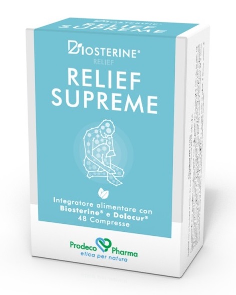 BIOSTERINE RELIEF SUPREME 48 COMPRESSE - Farmapanda Srl