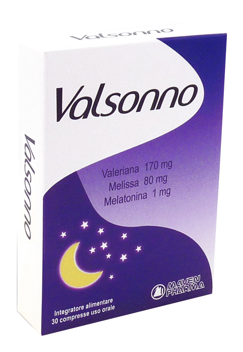 VALSONNO 30 COMPRESSE - Farmapanda Srl