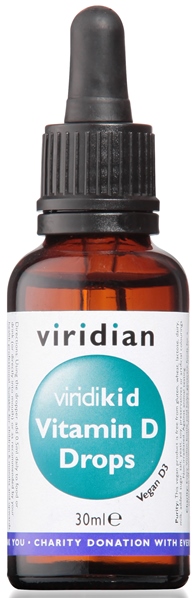 VIRIDIAN VIRIDIKID VITAMIN D3 400UI GOCCE 30ML - Farmapanda Srl