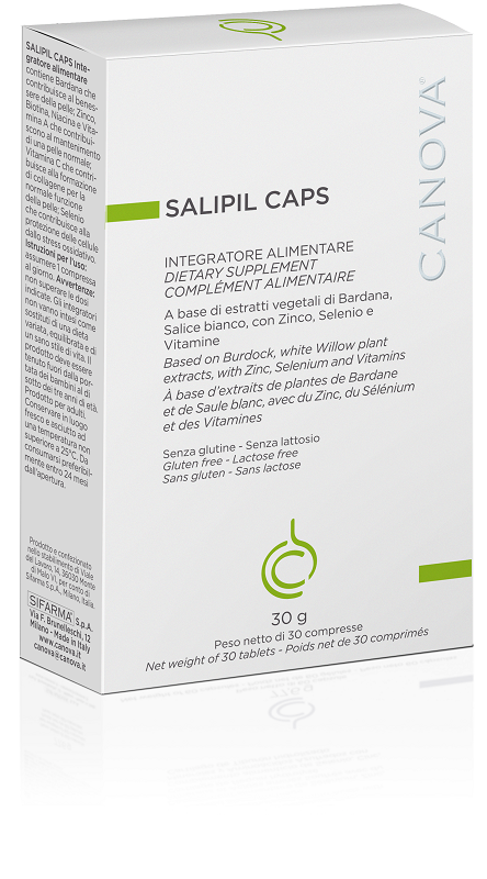 CANOVA SALIPIL CAPS 30 COMPRESSE NUOVA CONFEZIONE - Farmapanda Srl