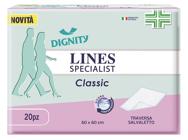 TRAVERSA LINES SPECIALIST CLASSIC TRAVERSA 60 X 60 CM 20 PEZZI - Farmapanda Srl