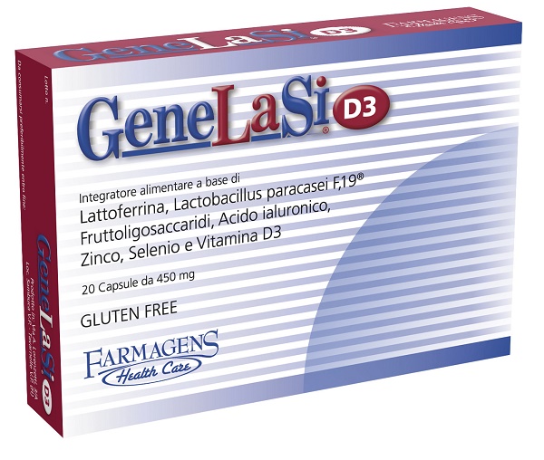 GENELASI D3 20 CAPSULE 450 MG - Farmapanda Srl