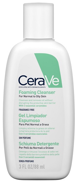 CERAVE SCHIUMA DETERGENTE VISO 88 ML - Farmapanda Srl