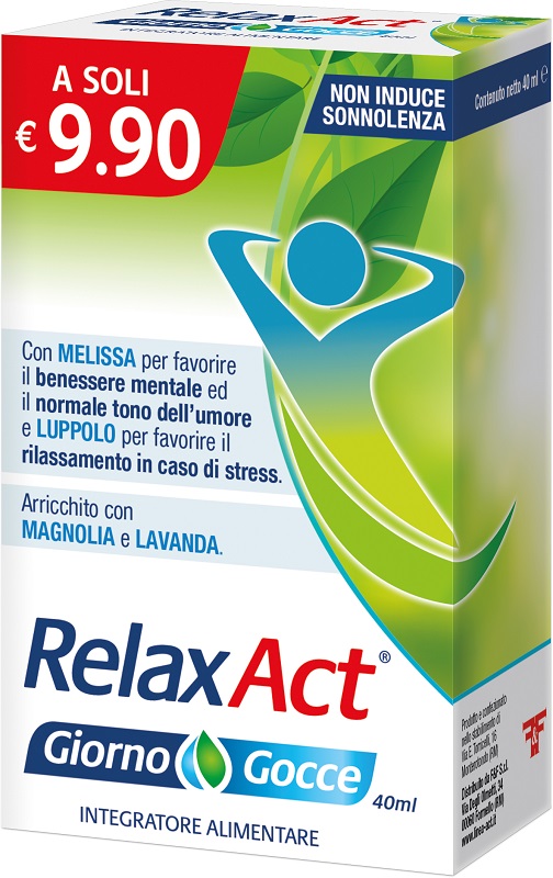 RELAX ACT GIORNO GOCCE 40 ML - Farmapanda Srl