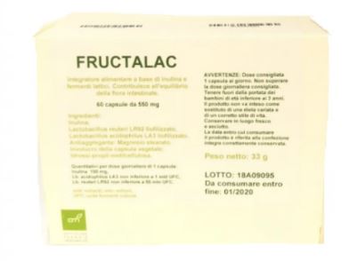 FRUCTALAC 60 CAPSULE - Farmapanda Srl