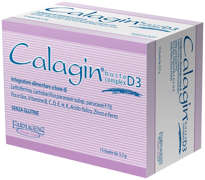 CALAGIN COMPLEX D3 15 BUSTE - Farmapanda Srl