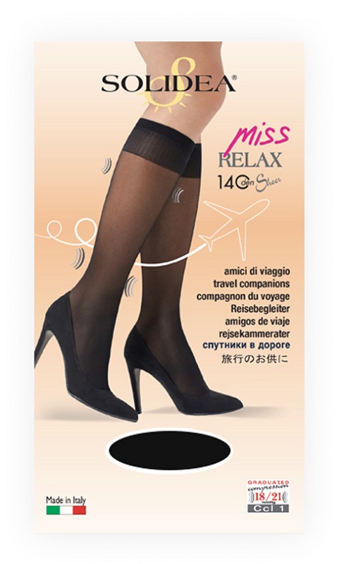 MISS RELAX 140 SHEER GAMBALETTO CAMEL 1-S 1 PAIO - Farmapanda Srl