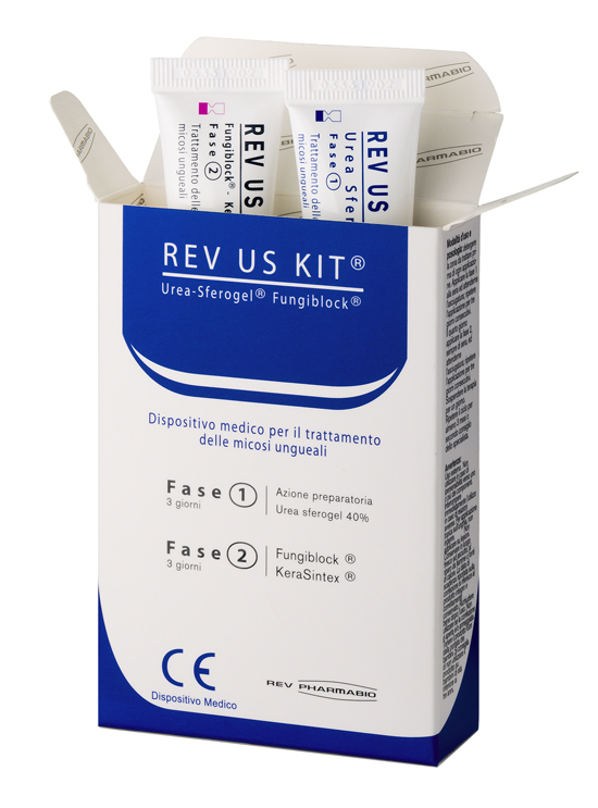 REV US KIT SMALTO FASE 1 15 ML + SMALTO FASE 2 15 ML - Farmapanda Srl