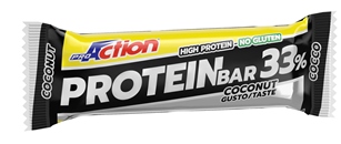 PROACTION PROTEIN BAR 33% COCCO 50 G - Farmapanda Srl