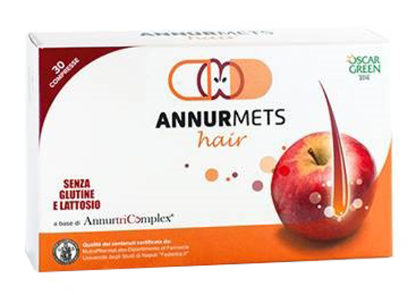 ANNURMETS HAIR 510 MG 30 COMPRESSE - Farmapanda Srl