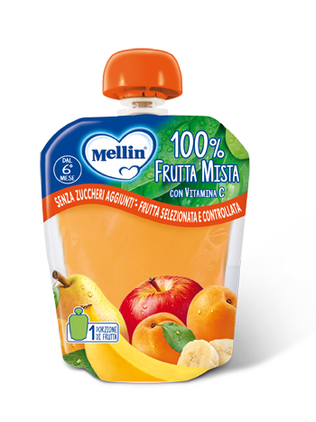 MELLIN POUCH FRUTTA MISTA 90 G - Farmapanda Srl