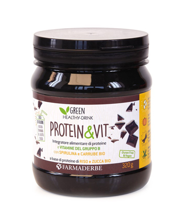 PROTEIN & VIT CACAO 320 G - Farmapanda Srl