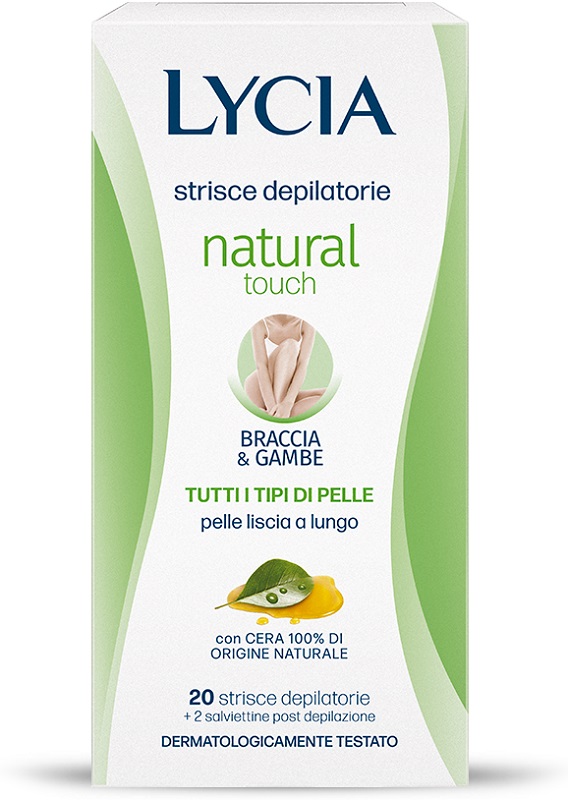 LYCIA 20 STRISCE B/G NATURALE 12 PEZZI - Farmapanda Srl