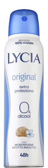 LYCIA SPRAY ORIGINAL 150 ML - Farmapanda Srl