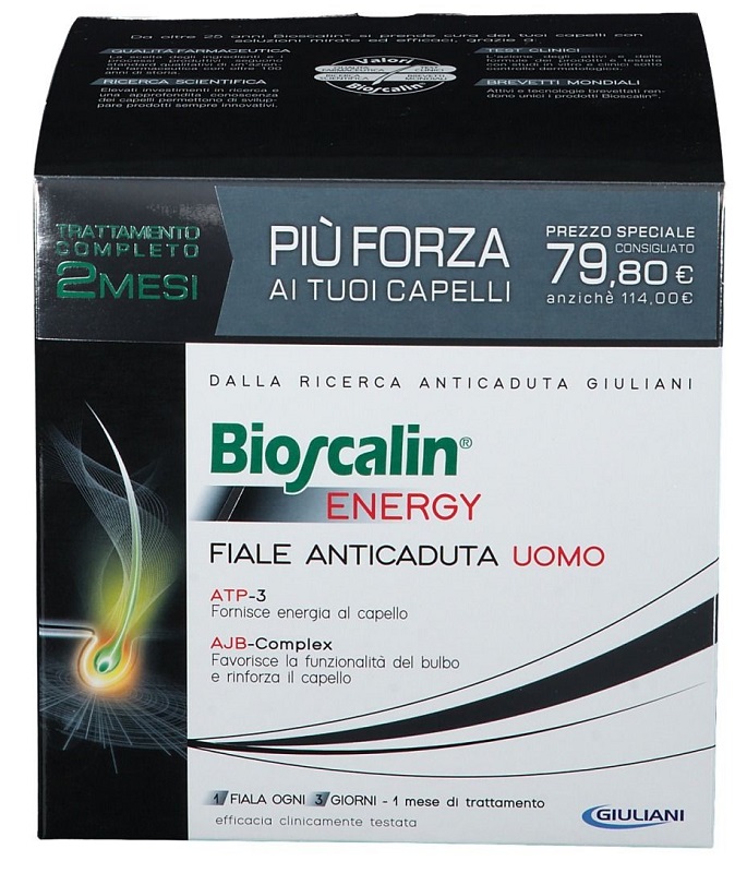 BIOSCALIN ENERGY FIALE DOPPIA TAGLIO PREZZO - Farmapanda Srl