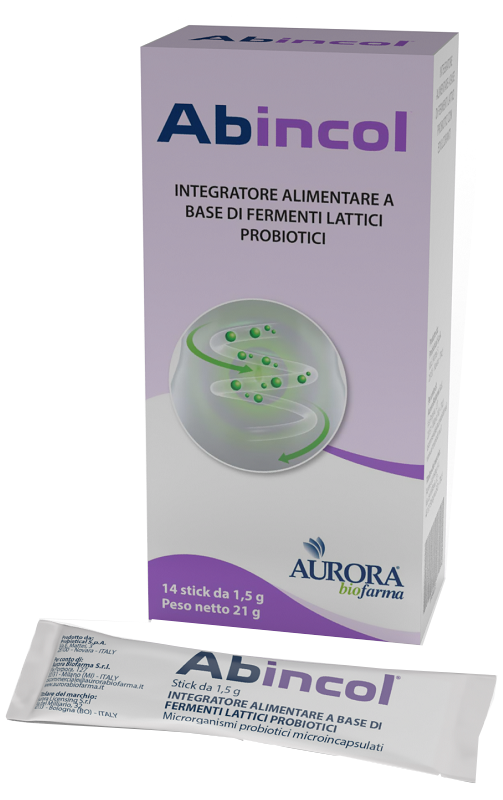 ABINCOL 14 STICK OROSOLUBILI - Farmapanda Srl