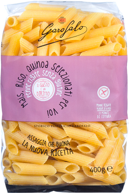 GAROFALO PENNE RIGATE SENZA GLUTINE 400 G - Farmapanda Srl