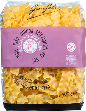 GAROFALO MAFALDA CORTA SENZA GLUTINE 400 G - Farmapanda Srl