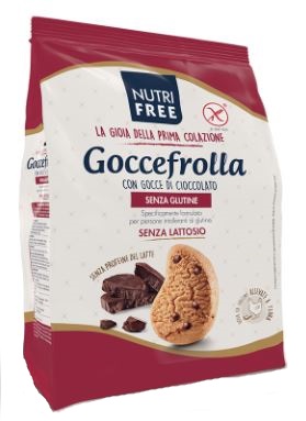 NUTRIFREE GOCCEFROLLA SNACK CLASSICA BONTA' SENZA LATTOSIO 6 MONOPORZIONI DA 40 G - Farmapanda Srl