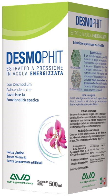 DESMOPHIT LIQUIDO 500 ML - Farmapanda Srl