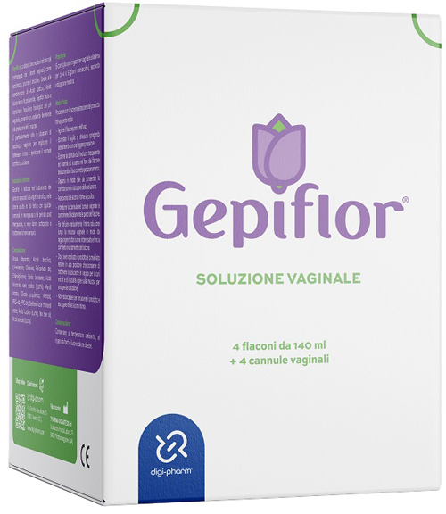 SOLUZIONE VAGINALE GEPIFLOR 4 FLACONI DA 140 ML - Farmapanda Srl