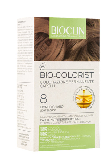 BIOCLIN BIO COLORIST 8 BIONDO CHIARO - Farmapanda Srl