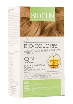 BIOCLIN BIO COLORIST 9,3 BIONDO CHIARISSIMO DORATO - Farmapanda Srl
