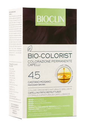 BIOCLIN BIO COLORIST 4,5 CASTANO MOGANO - Farmapanda Srl