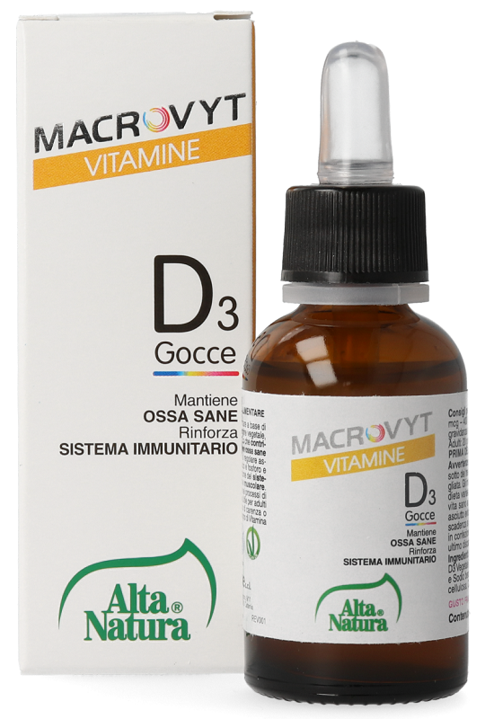 MACROVYT VITAMINA D3 VEG GOCCE 30 ML - Farmapanda Srl