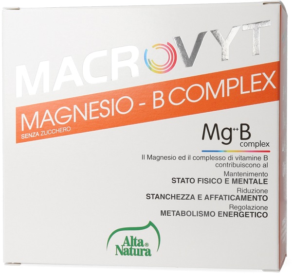 MACROVYT MAGNESIO B COMPLEX 18 BUSTINE - Farmapanda Srl