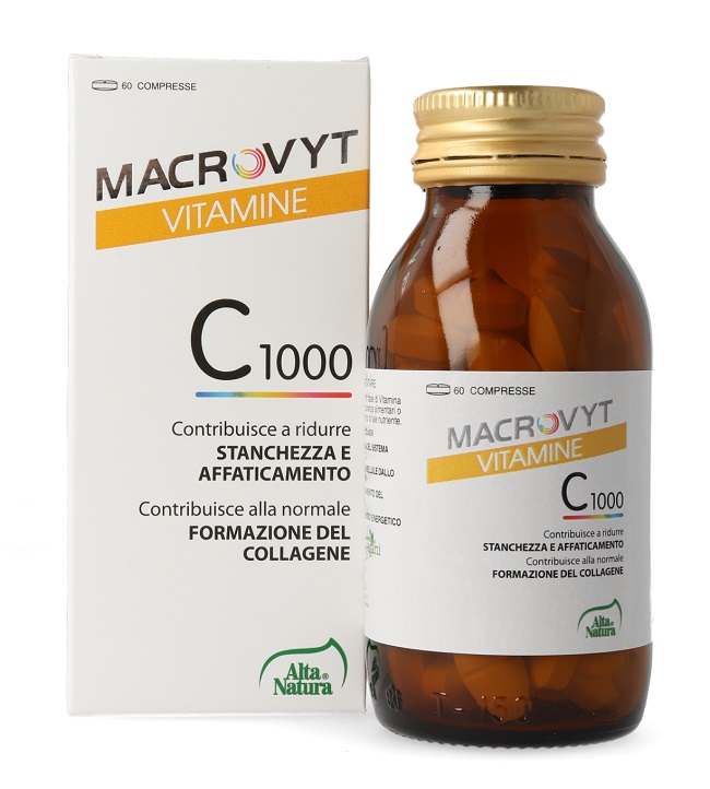 MACROVYT VITAMINA C 1000 FAST & SLOW 30 COMPRESSE - Farmapanda Srl