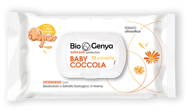 BIOGENYA SUPER BABY PROTECTION 72 SALVIETTE BABY COCCOLA DETERGENTI - Farmapanda Srl