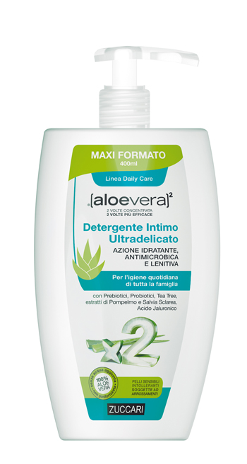 ALOEVERA2 DETERGENTE INTIMO ULTRADELICATO 400 ML - Farmapanda Srl