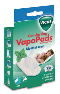VICKS VAPOPADS MENTHOL SCENT 7 PEZZI - Farmapanda Srl
